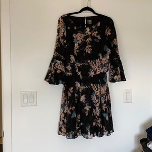 Vince Camuto dress with floral design